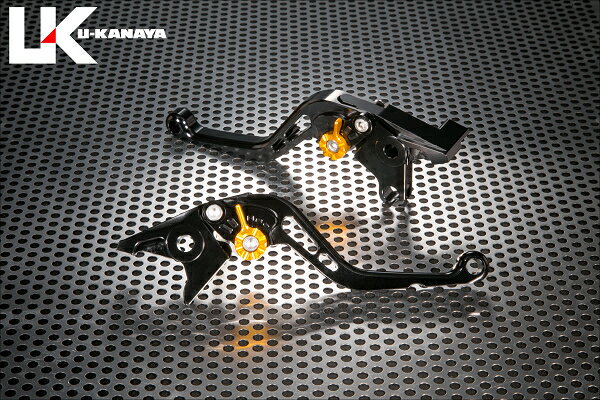 バイクパーツU-KANAYA(ユーカナヤ) レバーセット STD/ショート BK/SV HO078-042-02014549950947349モンキー125 18- JB02/JB03/JB05