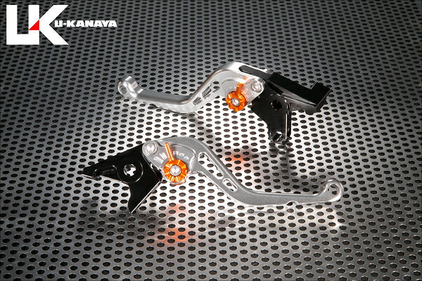 バイクパーツU-KANAYA(ユーカナヤ) レバーセット STD/ショート SV/OR HO078-042-02034549950947554モンキー125 18- JB02/JB03/JB05