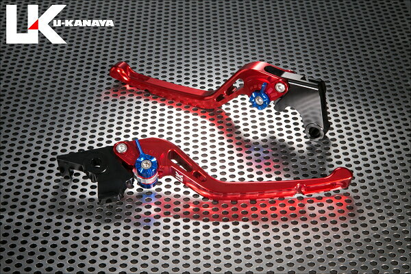 バイクパーツU-KANAYA(ユーカナヤ) レバーセット GPタイプ/ロング RD/GN HO078-042-05054549950948186モンキー125 18- JB02/JB03/JB05
