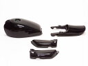 バイクパーツ 外装ドレミコレクション エアプレーン タンクセット ソリッドブラック11099 4573268870990Z1 ペイント