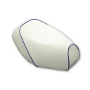 バイク用品 外装グロンドマン GRONDEMENT 国産シートカバー AF61 トゥデイカラー(白カバー・青パイピング)張替GH42HC20P50 458033...