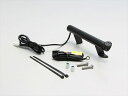 バイク用品 ハンドルハリケーン HURRICANE クランプバー USB電源付HU1036B 4936887020182取寄品