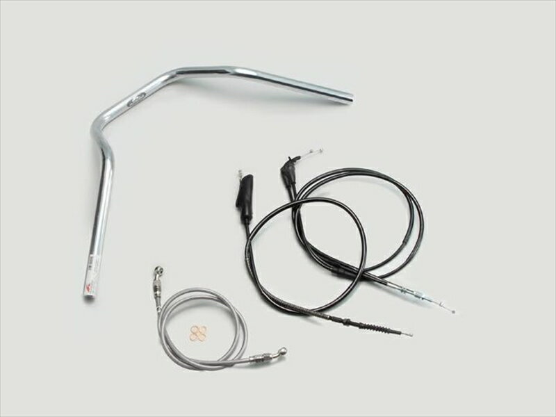 バイク用品 ハンドルハリケーン HURRICANE ナロー4型 ハンドルSETH306-048C 4936887184853取寄品