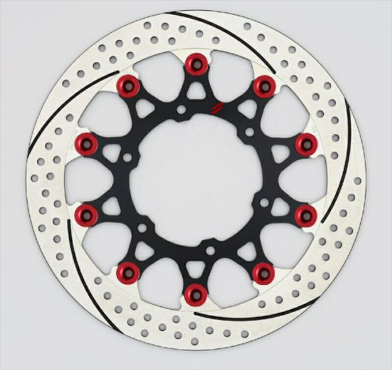 プレミアムR スリット＆ホール L GSX-S1000 φ310 ピン:レッドEL219WL-RD 4589719013410取寄品