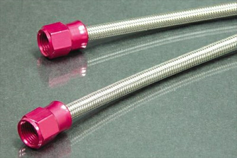 【5日前後で発送】バイク用品 冷却系スペシャルパーツタケガワ SP武川 メッシュホース 190mm オイルクーラーリペア00-07-0108 451416225...