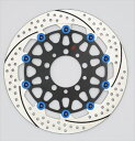 プレミアムレーシング Z900RS 大径化 φ320 ブルーEMA07WR-BL 4589719025833取寄品(2)