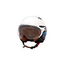 バイクパーツジーロット ZEALOT ジルライド2 インナーシールドジェット マットホワイト/ブルー Sサイズ 53-54cmJR0016/S 4589757888452(2)