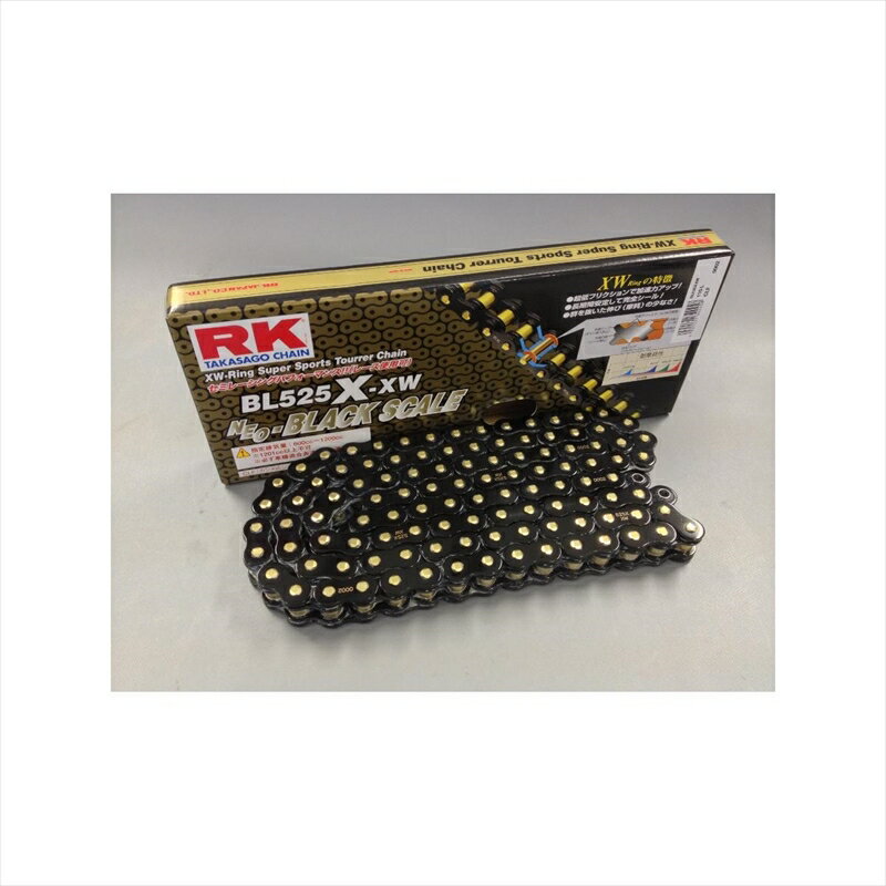 【5日前後で発送】バイク用品 駆動系アールケーチェーン RKチェーン BL525X・XW 120LBL525X-XW 4935531342465取寄品 セールのサムネイル