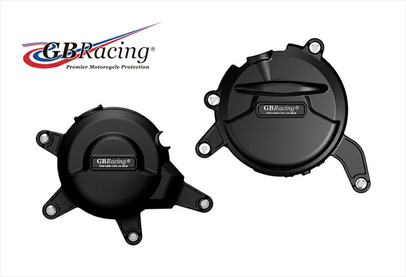 バイクパーツGBRACING(ジービーレーシング) エンジンカバーセット 2点 EC-RC390-2017-SET5053033013795KTM RC390 17-21/DUKE390 16-21