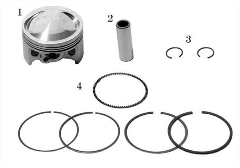 【5日前後で発送】バイク用品 スペシャルパーツタケガワ SP武川 リペアピストン ピストンKIT Rステージ＋D 88cc01-02-7080 4514162294161取寄品 セール