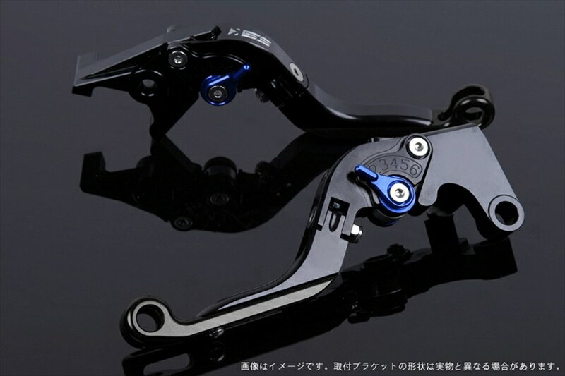 【5日前後で発送】 ハンドルエスエスケイ スピードラ アジャストレバー 可倒延長式 ブラック/ブルー/ブラック GSX1300R隼 99-07 GSX1400 01-07SU0405835-BEBK 4589995560363取寄品