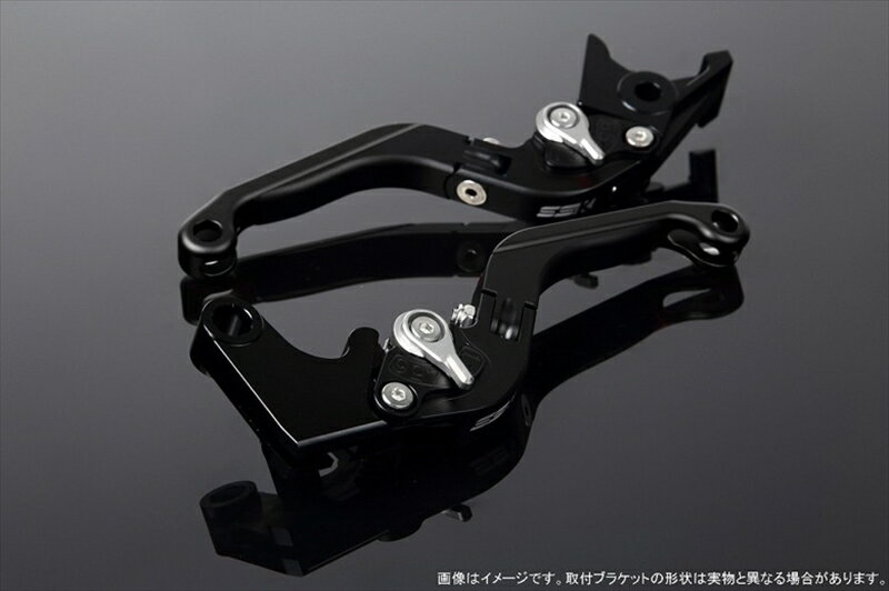 ハンドルエスエスケイ スピードラ アジャストレバー 可倒延長式 Mブラック/Mシルバー/MブラックZX-6R 07-17 ZX-10R 06-15LVGM027BK-SRBK 4580540606680取寄品