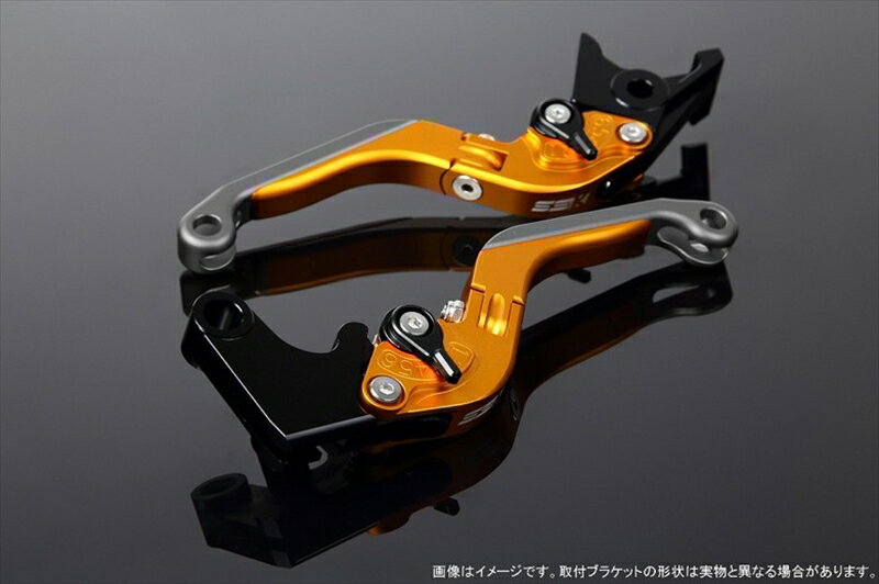 ハンドルエスエスケイ スピードラ アジャストレバー 可倒延長式 Mゴールド/Mブラック/MチタンZX-6R 07-17 ZX-10R 06-15LVGM027GD-BKTM 4580540607137取寄品