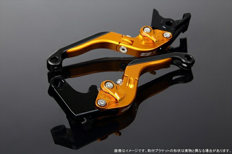 ハンドルエスエスケイ スピードラ アジャストレバー 可倒延長式 Mゴールド/Mゴールド/MブラックZX-6R 07-17 ZX-10R 06-15LVGM027GD-GDBK 4580540607243取寄品
