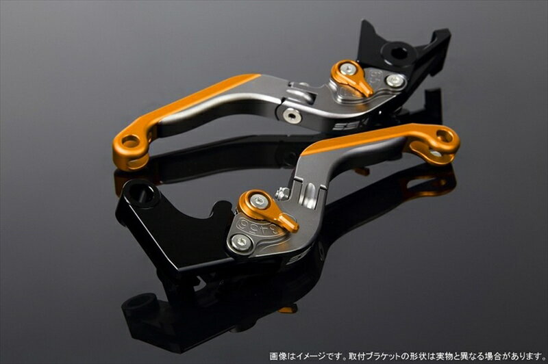 ハンドルエスエスケイ スピードラ アジャストレバー 可倒延長式 Mチタン/Mゴールド/Mゴールド ZX-6R 07-17 ZX-10R 06-15LVGM027TM-GDGD 4580540607755取寄品