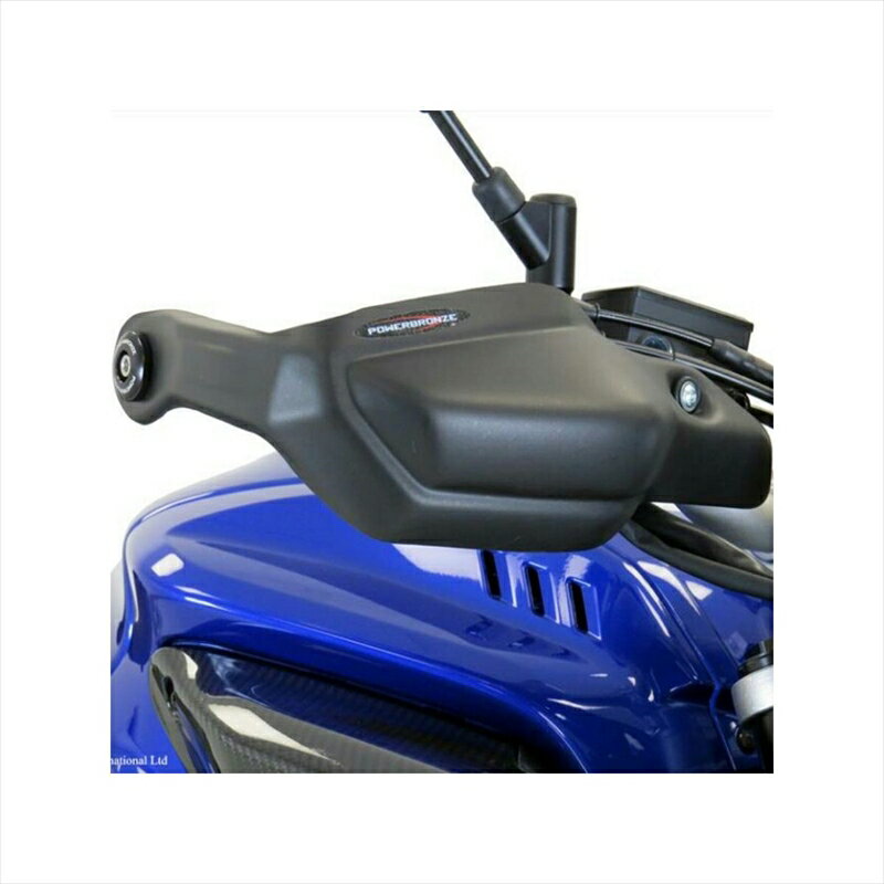 バイクパーツ ハンドルパワーブロンズ ハンドガードキット マットブラック380-Y108-070 4550255740719MT-03/25