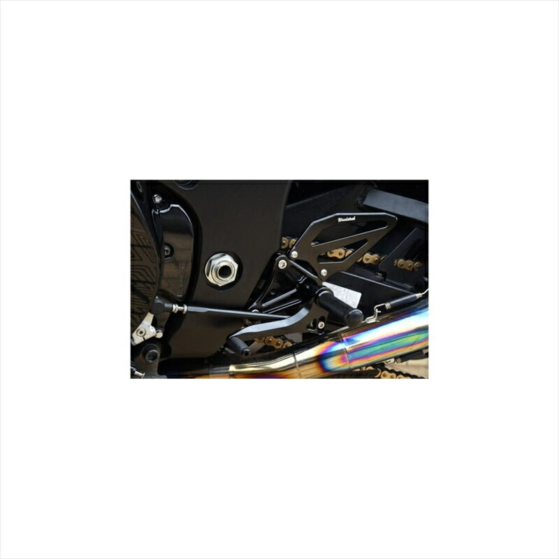 バイクパーツWOODSTOCK(ウッドストック) バックステップキット オールSLV WBS-S17-SL4550255771140GSX1300R 隼 08- ABS