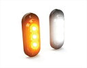 電装系 T3 Modular Switchback Signal Pods Front-White/AmberDENDNL.T3.10200 458077956...
