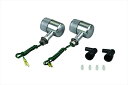 電装系 アルミマシンド71ウインカー 2個入 ショートステー SL/クリア W球091492-S3 4945716912475取寄品
