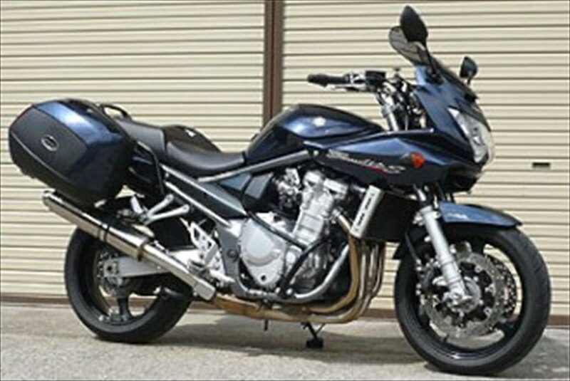 マフラー ZEEX S/O ポリッシュチタン/φ110 BANDIT1250/1250S パニア付T23-S024-P417 4548664065707取寄品