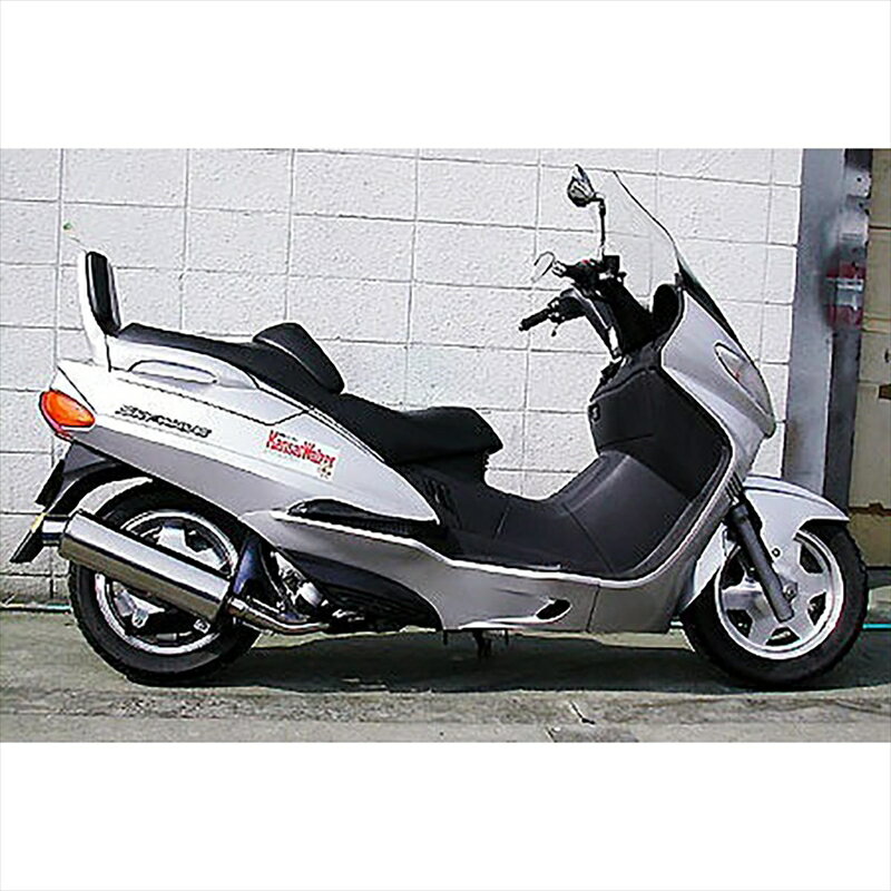 バイクパーツ マフラーウイルズウィン マーベラスレーシングマフラー342-02-01 4547424278364SKYWAVE250(CJ41/42)