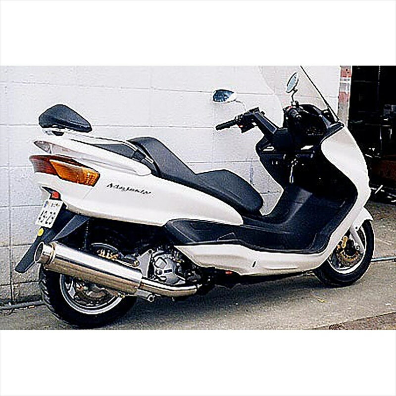 バイクパーツ マフラーウイルズウィン ビッグバズーカーマフラー112-01-01 4547424278432MAJESTY250(5GM/SJ)