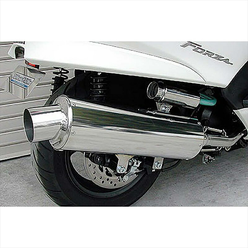 バイクパーツ マフラーウイルズウィン マーベラスレーシングマフラー222-02-01 4547424358592FORZA(MF08)
