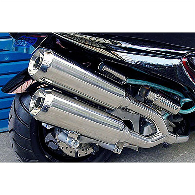 バイクパーツ マフラーウイルズウィン サイドバイサイドマフラー/ジェット112-15-04 4547424494085MAJESTY250(5GM/SJ)