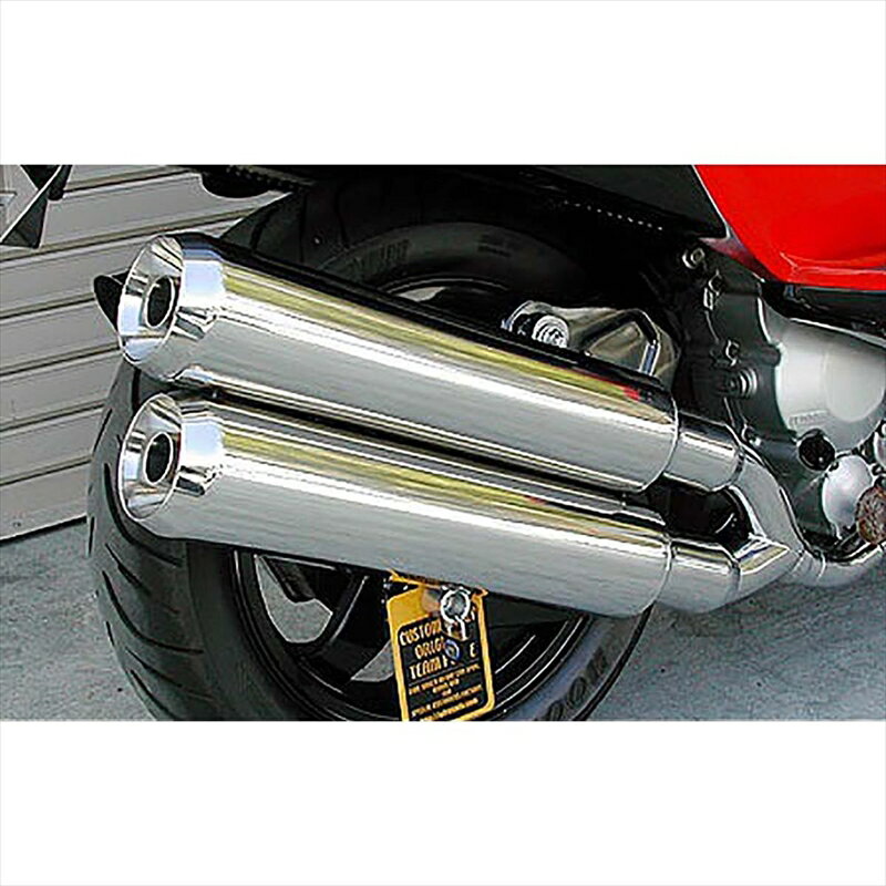 バイクパーツ マフラーウイルズウィン スタイリッシュツインマフラー/ジェット322-14-04 4547424599957SKYWAVE250(CJ43)