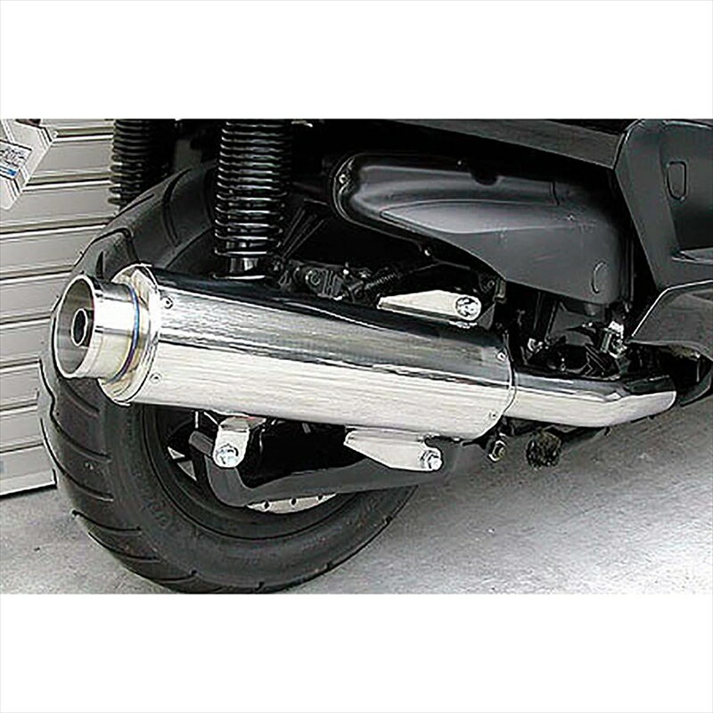 バイクパーツ マフラーウイルズウィン ビッグバズーカーマフラー132-01-01 4547424860583GRANDMAJESTY400