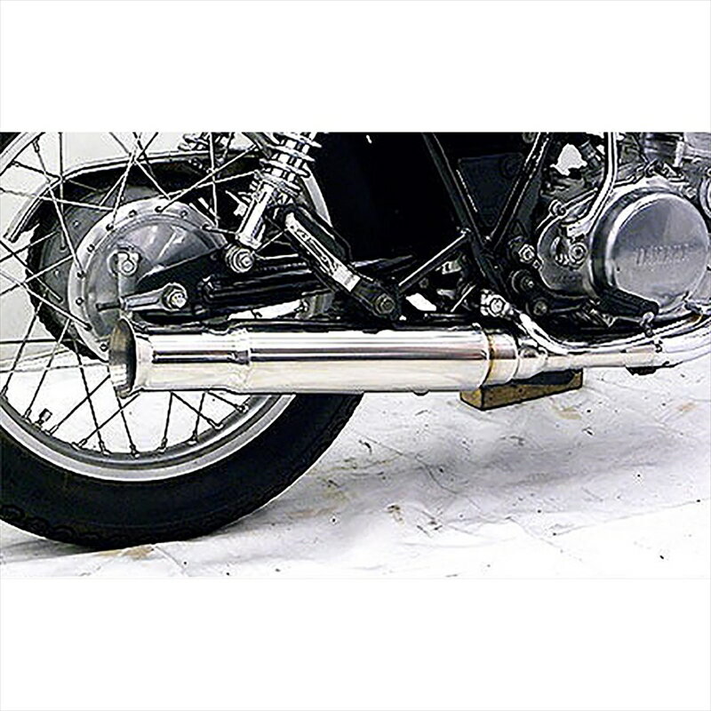 バイクパーツ マフラーウイルズウィン オープンエンドマフラー スリップオン1072-31-01 4548664511525SR400/500 キャブ車