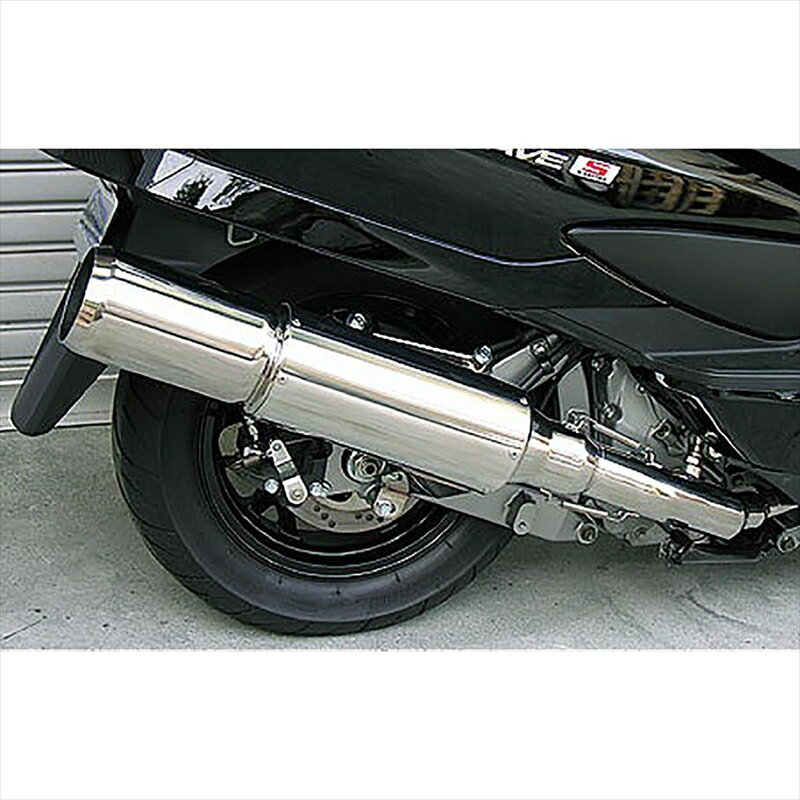 バイクパーツ マフラーウイルズウィン ビッグボンバーマフラー312-06-01 4547567451075SKYWAVE250(CJ44/45/46)
