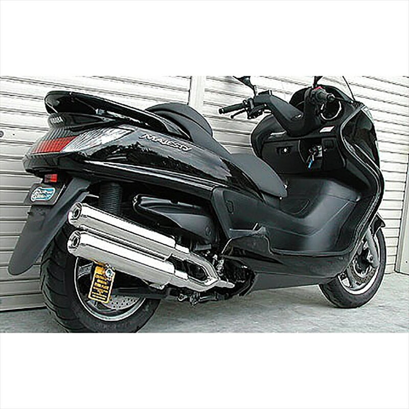 バイクパーツ マフラーウイルズウィン スタイリッシュツインマフラー/ジェット122-14-04 4547567451952GRANDMAJESTY250