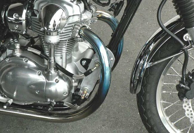 バイク用品 マフラービート BEET エキゾーストパイプ左8001-KA9-01 4582346489979