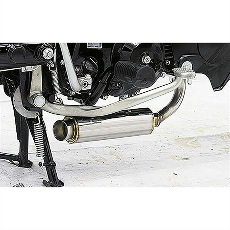 バイクパーツ マフラーウイルズウィン ロッドダウンショートタイプマフラー 722-56-11 4547567733027カブ50 PGM-FI