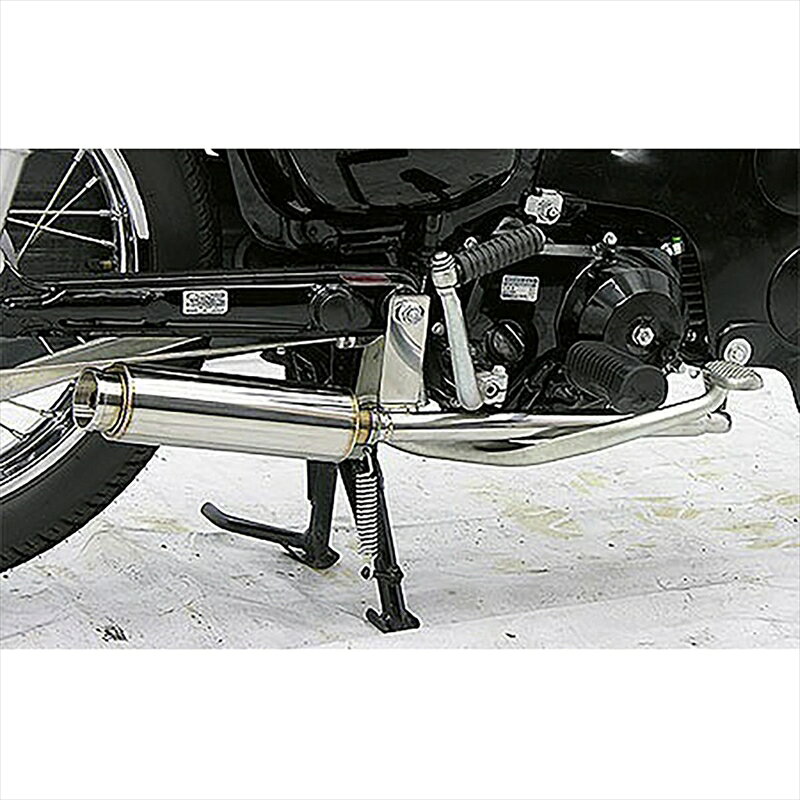 バイクパーツ マフラーウイルズウィン ロッドサイレンサー722-55-11 4547567804550PGM-FI カブ50 JBH-AA01