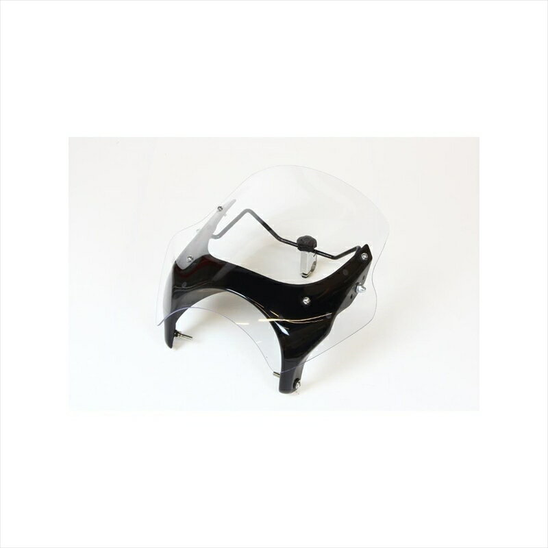 バイクパーツ 外装シックデザイン GUYRAシールド クリア #S GS16S 4548664679652SR400/500 83-