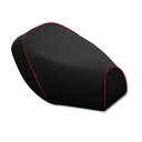 バイク用品 外装グロンドマン GRONDEMENT 国産シートカバー レッツ4カラー(黒カバー・赤パイピング)張替GH76SC10P40 45803362818...