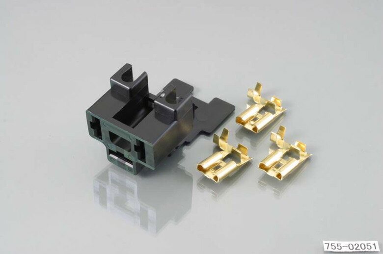 【5日前後で発送】 バイク用品 電装系KITACO キタコ コネクターセット H4 メス0900-755-02051 4990852059836取寄品