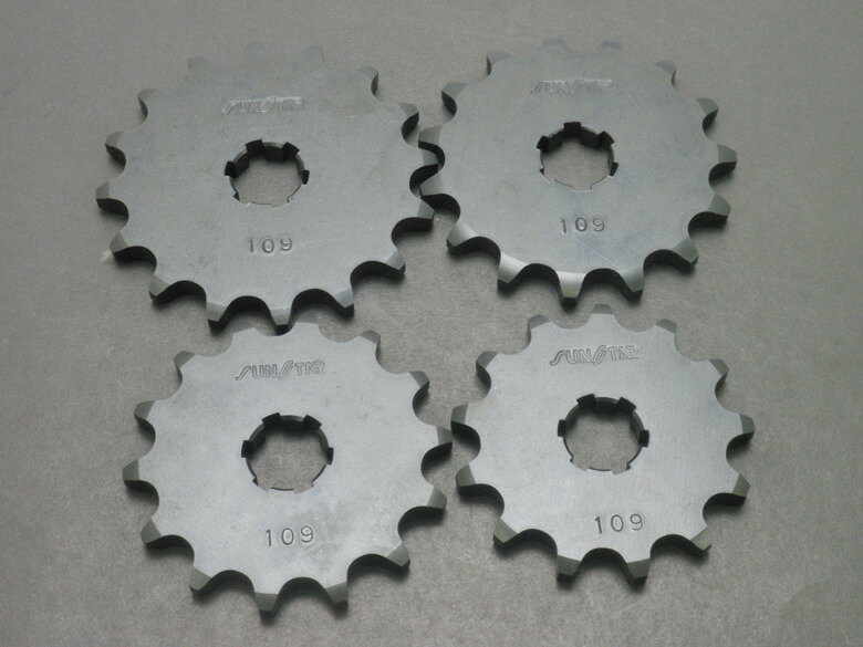バイク用品 駆動系SUNSTAR サンスター フロントスプロケット 420-15T KSR50・80・110 KLX110・AR80・5010915 4562116119497取寄品