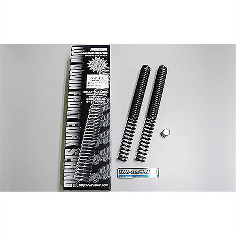バイクパーツ ウイルズウィン ローダウンF.スプリング40mm 155-03-01 4547424659811MAXAM(SG17J/SG21J)