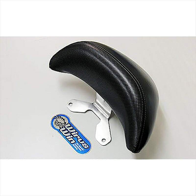 バイクパーツ 外装ウイルズウィン バックレストキット ラージ 159-01-03 4547567451709MAXAM(SG17J/SG21J)