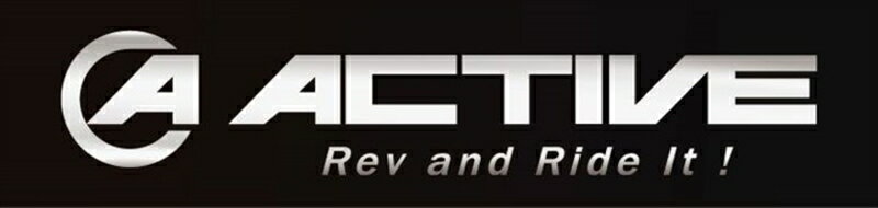 【5日前後で発送】 バイク用品 アクセサリーアクティブ AC メタルステッカー 24mmx100mm 1999124 4538792916088取寄品