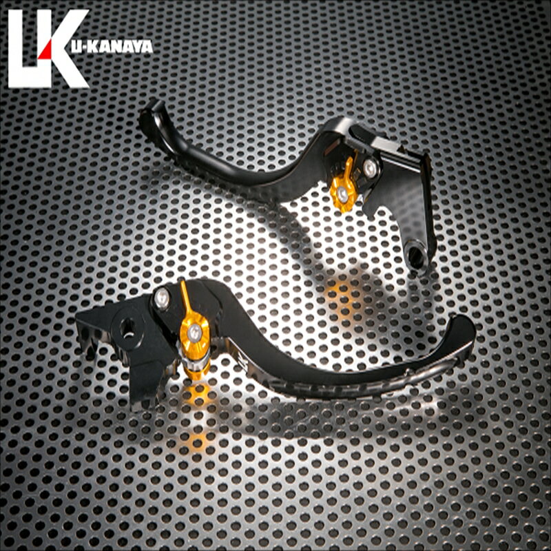 バイクパーツ ハンドルユーカナヤ レバーセット ツーリング BK/GDHO054-010-0801 4550255668761VTX1300/V-TWINMAGNA/MAGNA750(RC43)