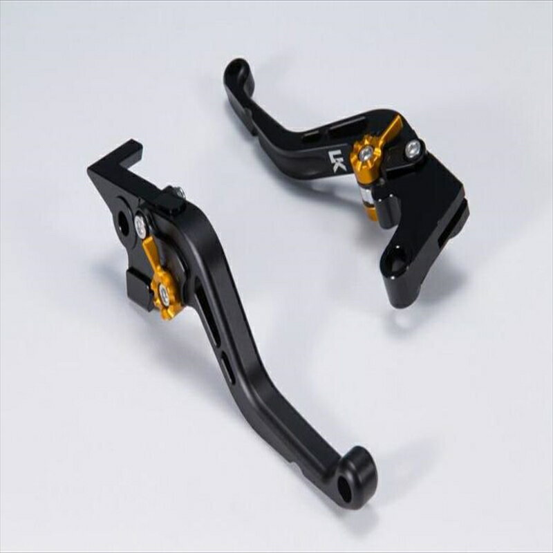 バイクパーツ ハンドルユーカナヤ レバーセット STD/ショート BK/GD SU011-022-0211 4550255670351(ツヤケシ) GSX1300R HAYABUSA 99-07