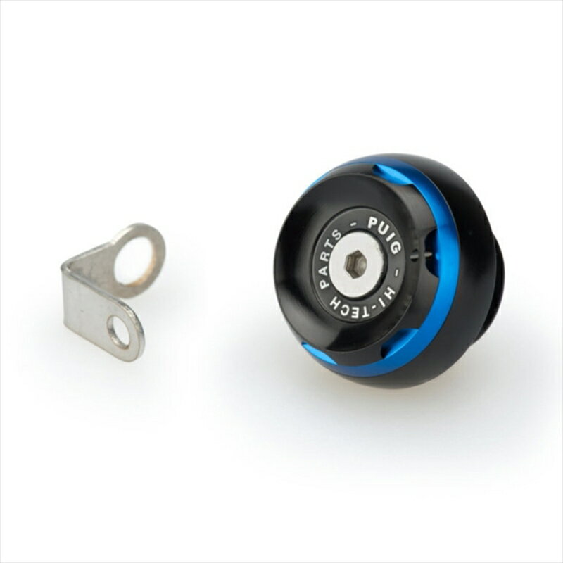 バイク用品 冷却系プーチ オイルキャップ TRACK ブル- M20×ピッチ2.5mm20340A 4571415006094取寄品
