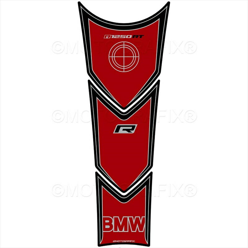 バイクパーツ 外装モトグラフィックス タンクパッド RED/BLK MT-TB058RK 4580041246828BMW R1250RT 19-21