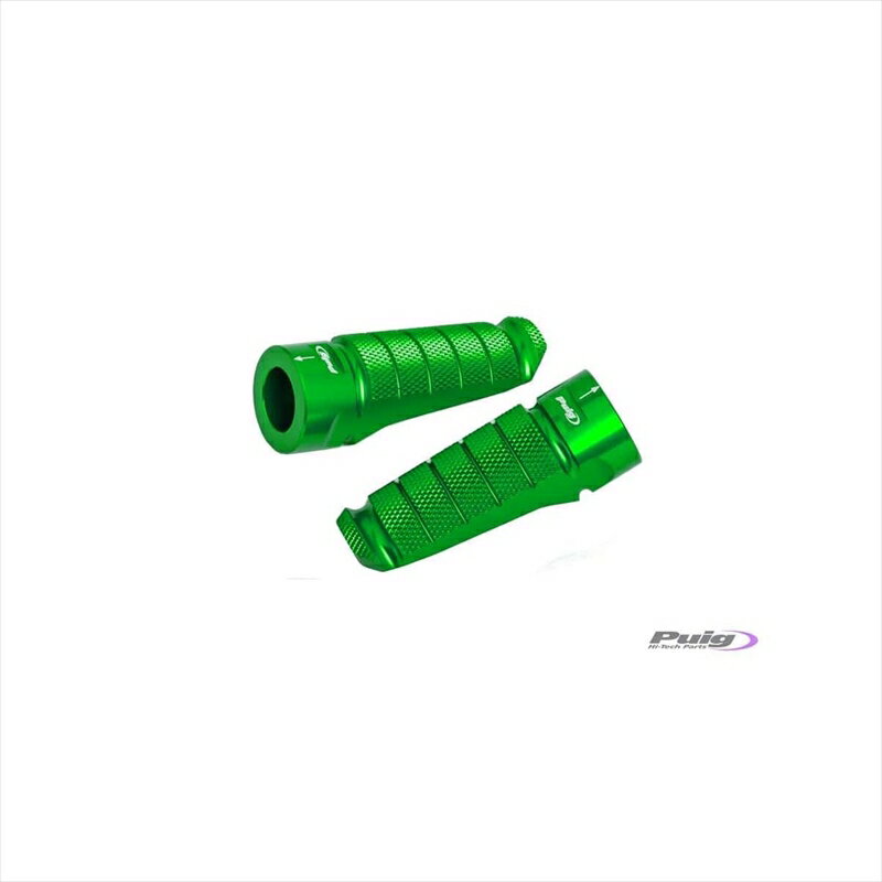 バイクパーツ ステッププーチ フットペグ グリーン 6301V 4571414928588ペグヘッド用共通部品(アダプター別途要)