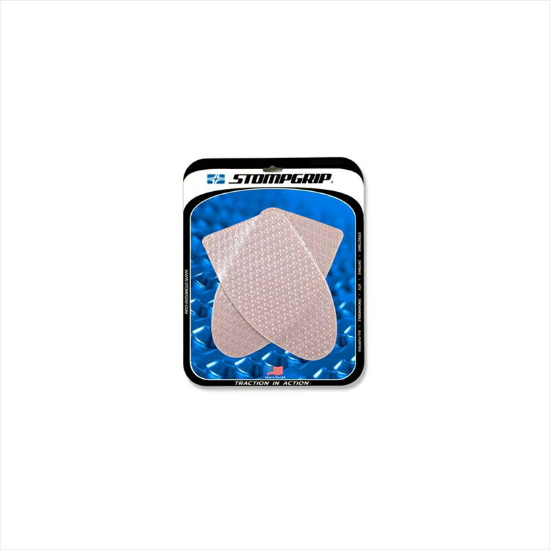 バイクパーツSTOMPGRIP(ストンプグリップ) トラクションパッドタンクキット クリア 55-14-0179C4550255..