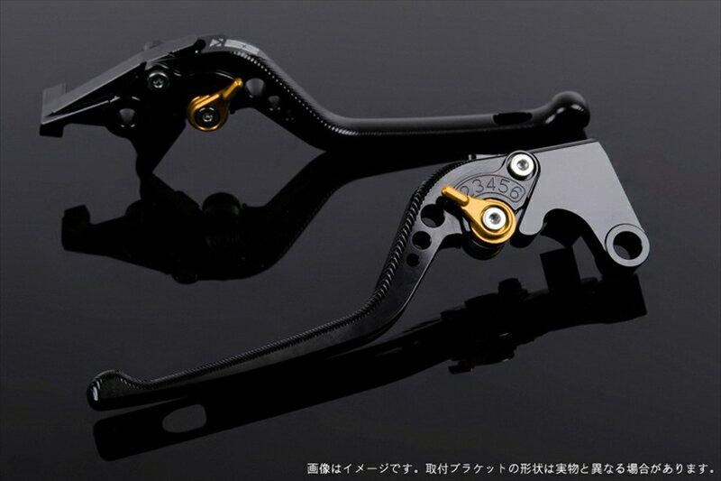 【5日前後で発送】 バイク用品 ハンドルエスエスケイ スピードラ アジャストレバー 3D ロング ブラック/ゴールド NINJA400R 11-13 NINJA400 14-17KA0404672-GD 4589995464418取寄品